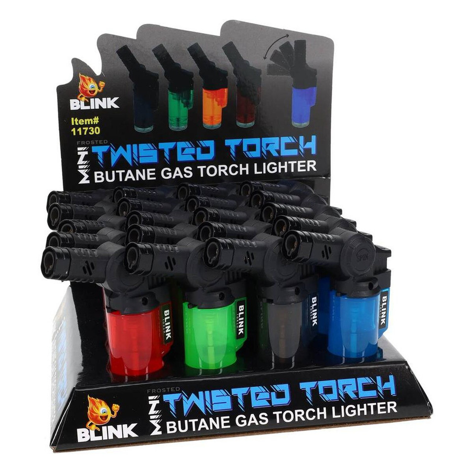 Blink Mini Frosted Twisted Torches - 20ct Display