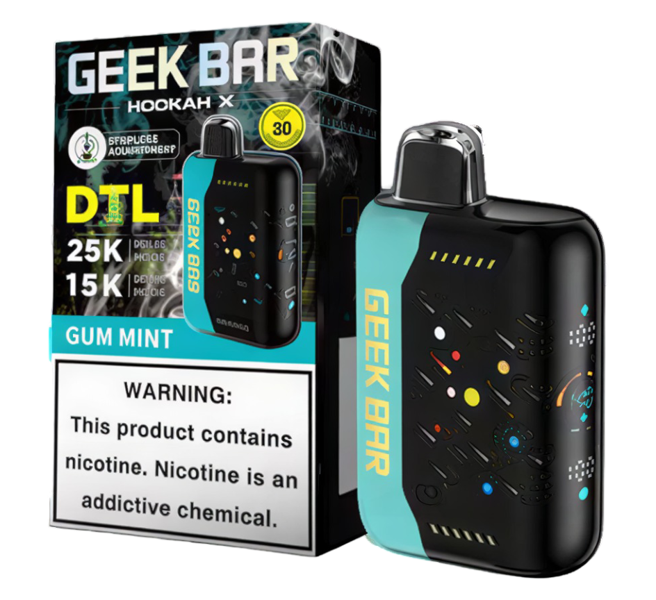 Geek Bar Hookah X 25K Disposable Vape ( Pack of 5 )