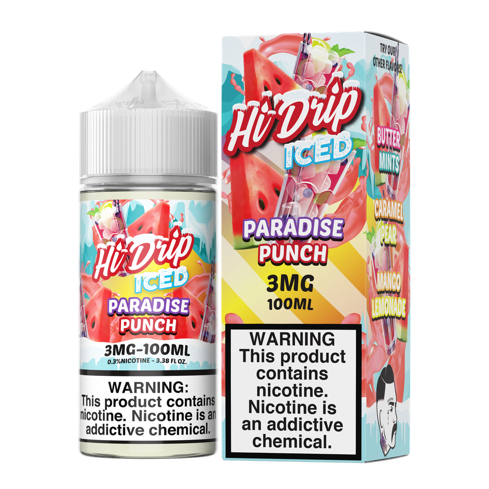 Hi Drip Iced E-Juice - 0mg, 3mg, 6mg E-Liquid