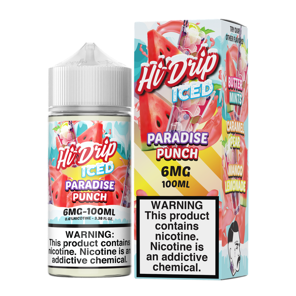 Hi Drip Iced E-Juice - 0mg, 3mg, 6mg E-Liquid