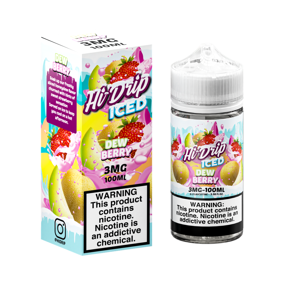 Hi Drip Iced E-Juice - 0mg, 3mg, 6mg E-Liquid
