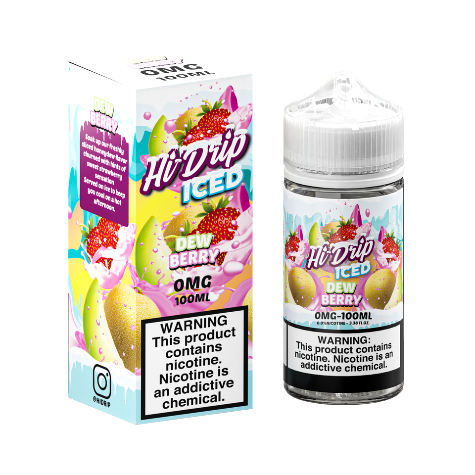 Hi Drip Iced E-Juice - 0mg, 3mg, 6mg E-Liquid