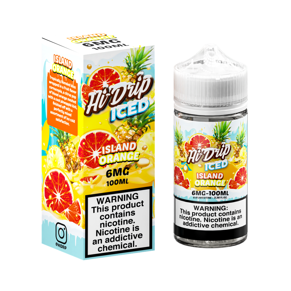 Hi Drip Iced E-Juice - 0mg, 3mg, 6mg E-Liquid
