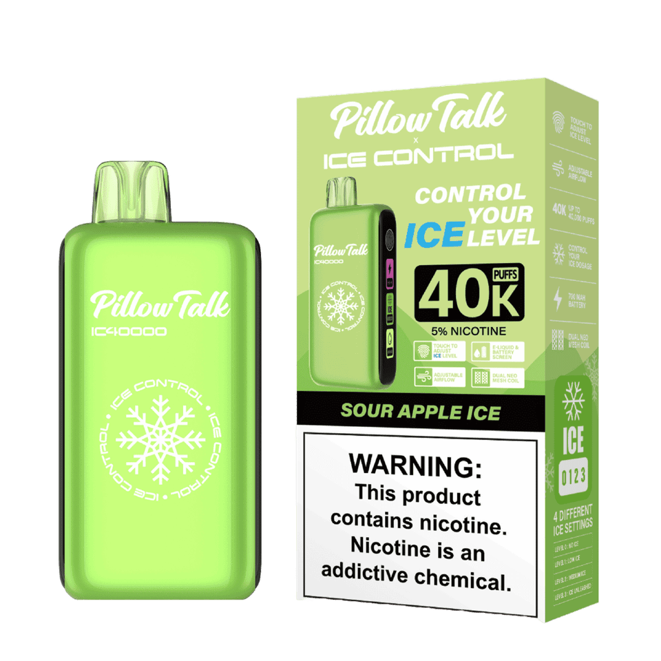 Pillow Talk Ice Control IC40000 Disposable Vape (Pack of 05)