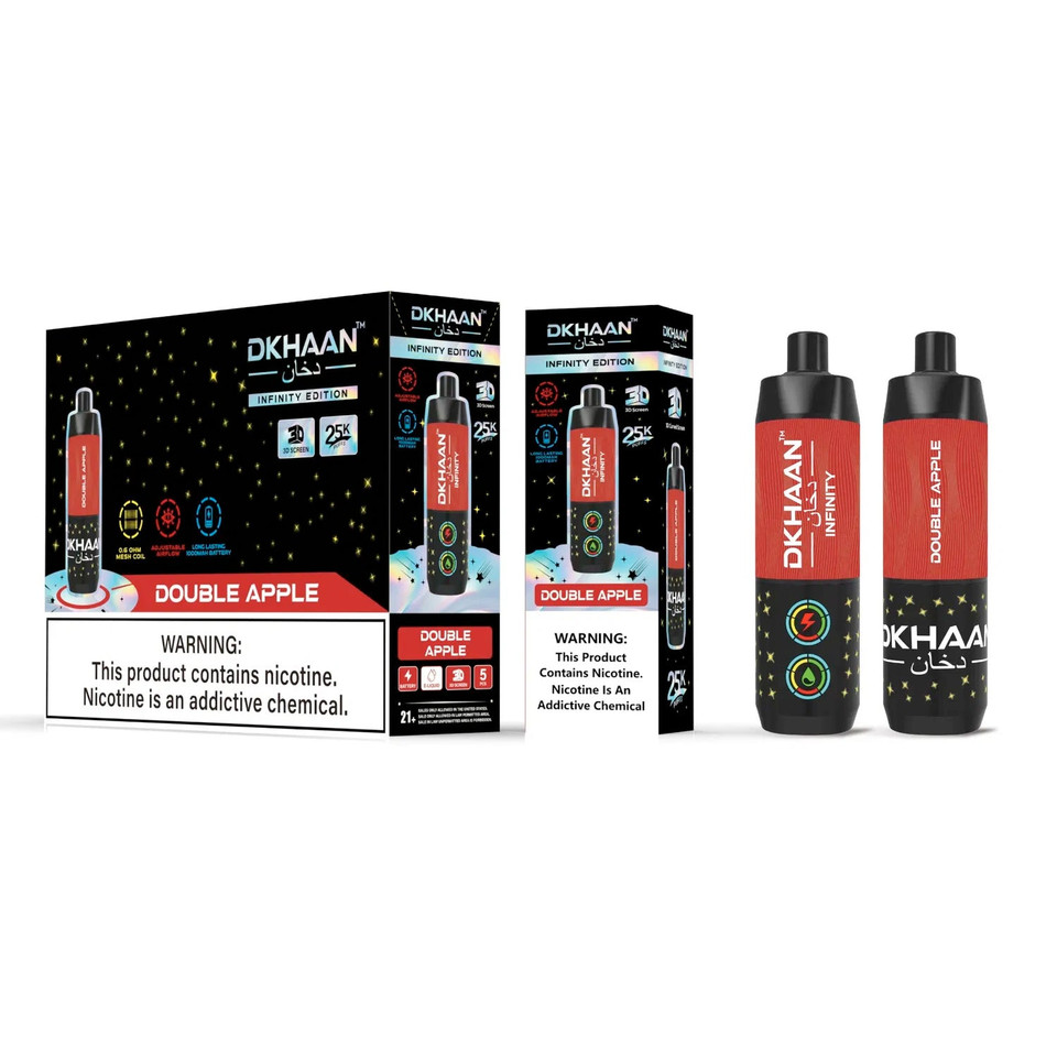 DKHAAN 25000 (Pack of 05) Disposable Vape