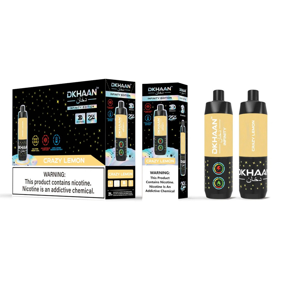 DKHAAN 25000 (Pack of 05) Disposable Vape