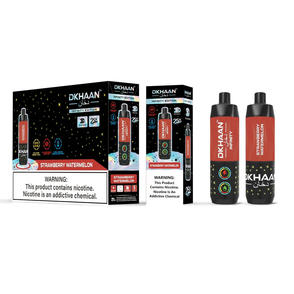 DKHAAN 25000 (Pack of 05) Disposable Vape