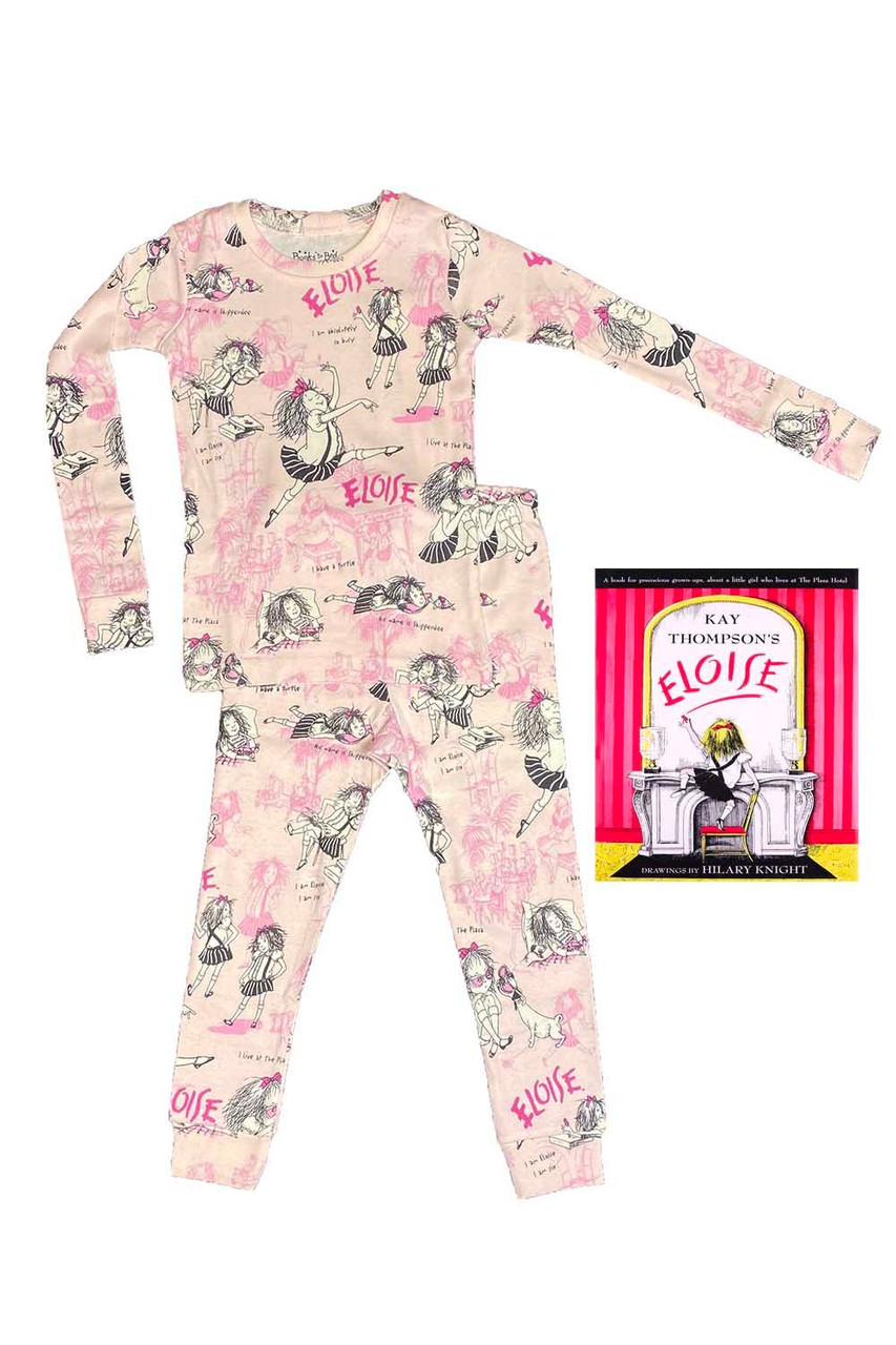 Books to Bed Eloise 2-Piece Pajama Set - Pink Princess