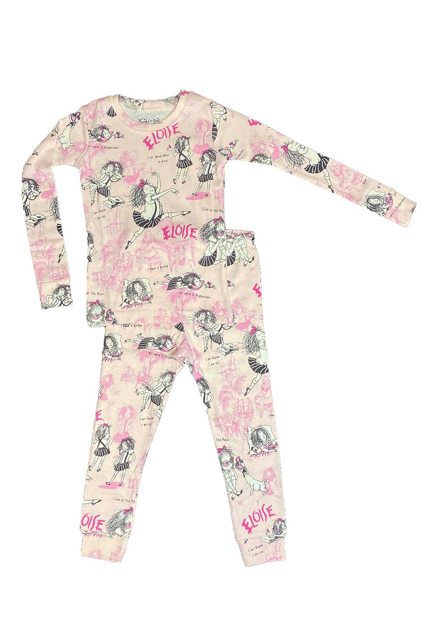 Books to Bed Eloise 2-Piece Pajama Set - Pink Princess