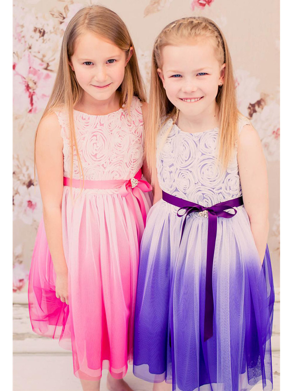 Girls ombre shop dress