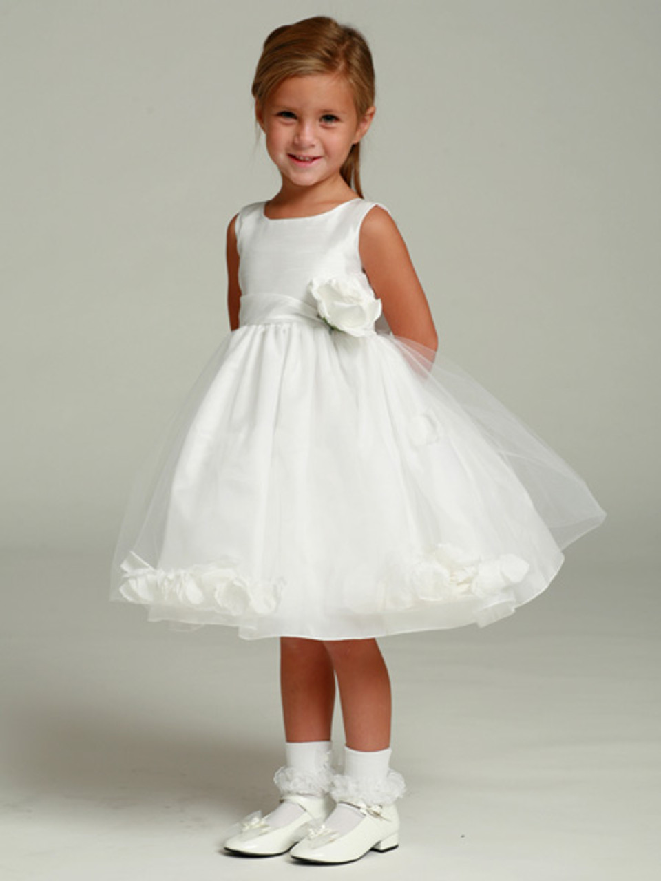 Flower girl clearance tulle skirt