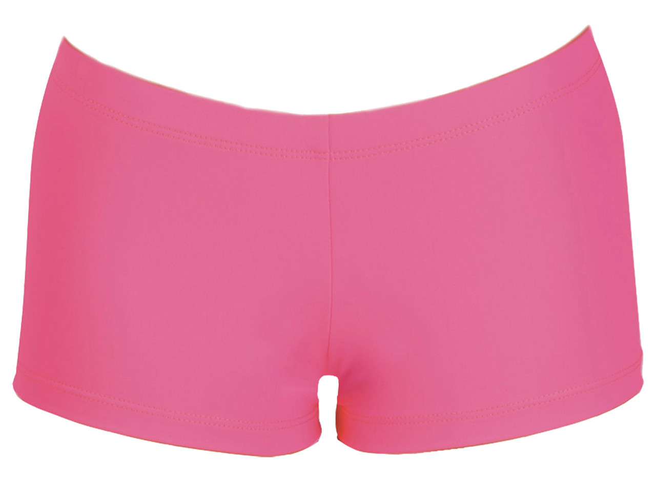 Danshūz Black Spandex Shorts - Pink Princess