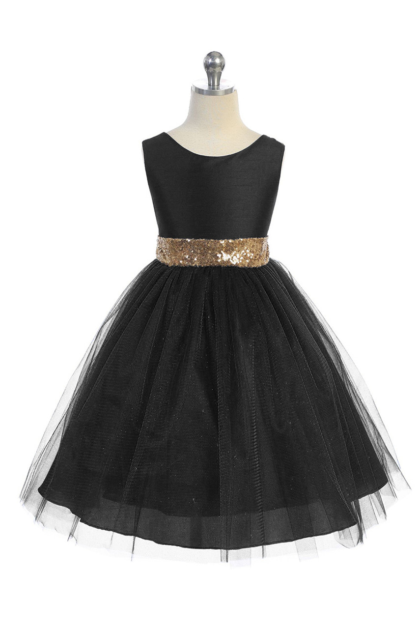 Black Gold Shading Silk with Ostrich Feather Ballroom Smooth Competition  Dance Dress