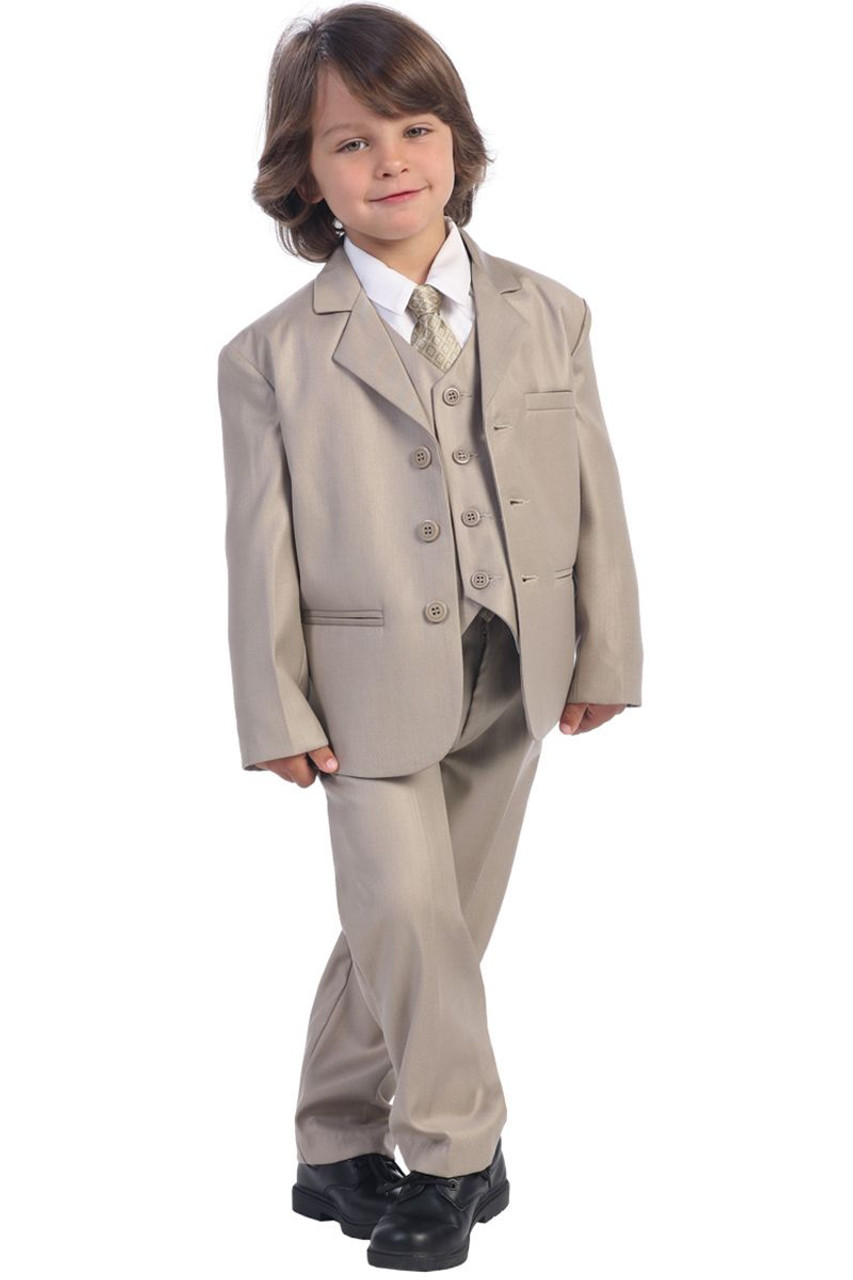 Sliktaa Boys Suits 3Pcs Set Highlight Jacket Wedding Party Evening Dress |  Fruugo US