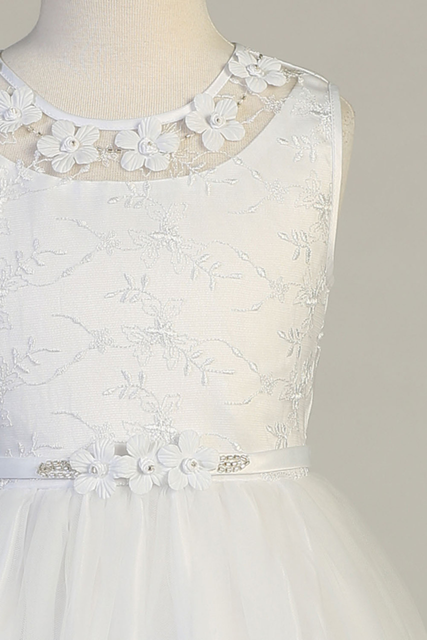 Christening Gown Swea Pea Lilli C527 Velvet Glittered