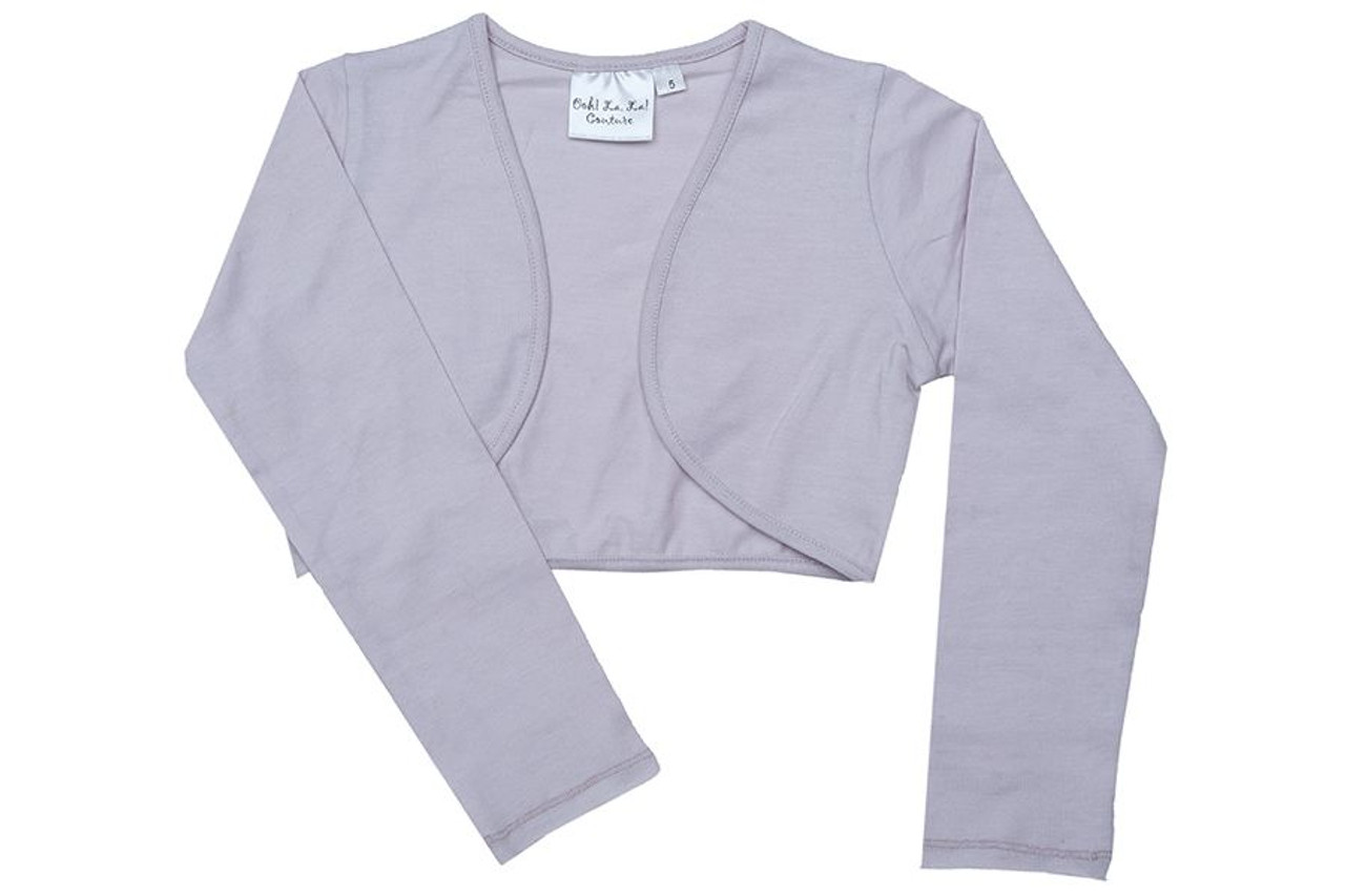 Girls sales lilac bolero