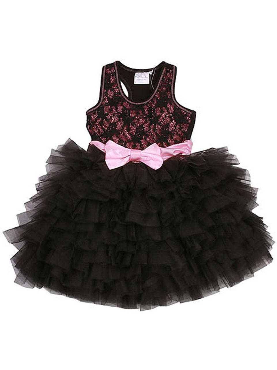Ooh! La La! Couture Black Lace WOW Dress