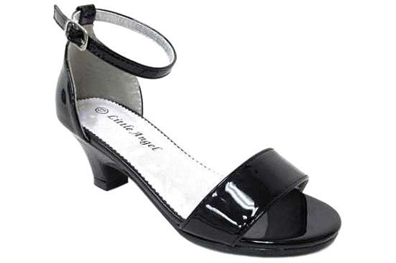 Calvin Klein Womens Cecily Patent Leather Dress Sandals Black 10 Medium  (B,M) - Walmart.com