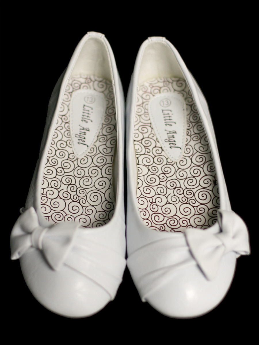 ivory flat shoes