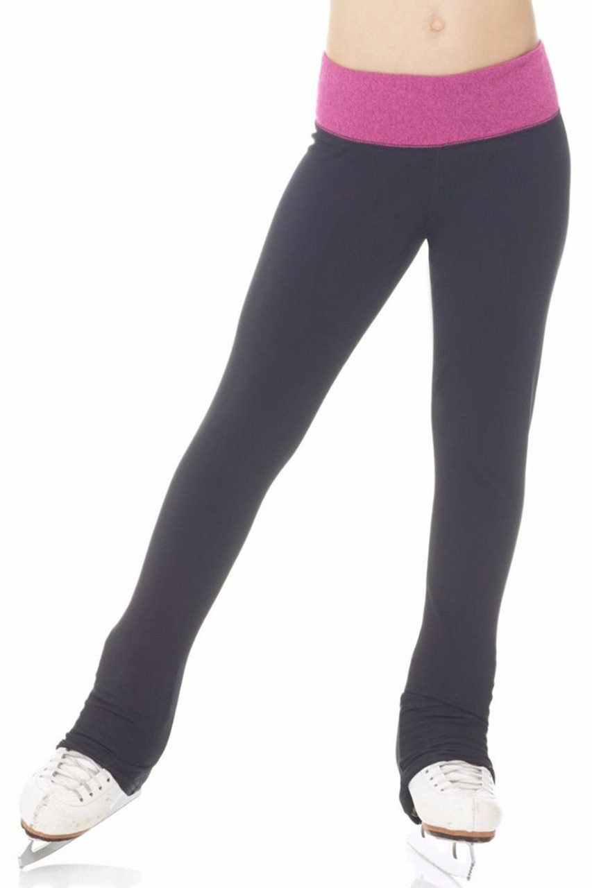 Mondor Black Leggings - Pink Princess