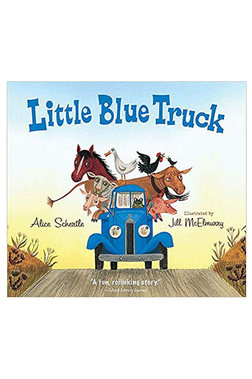 Little Blue Truck Book Pink Princess