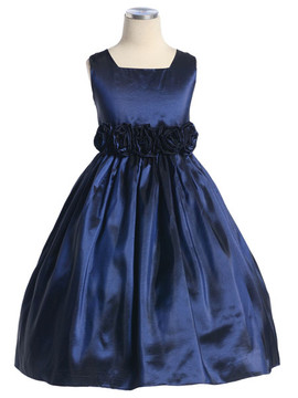 Sapphire Blue Flower Girl Dresses