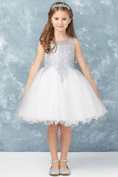 white graduation dress for kids Big ...