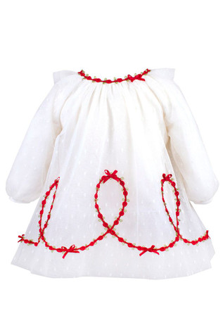 Biscotti Jacquard Dotted Mesh Dress Biscotti Jacquard Dotted Mesh Dress