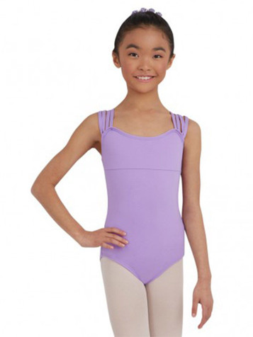 Capezio Child Lavender High-Neck Tank Leotard - Pink Princess