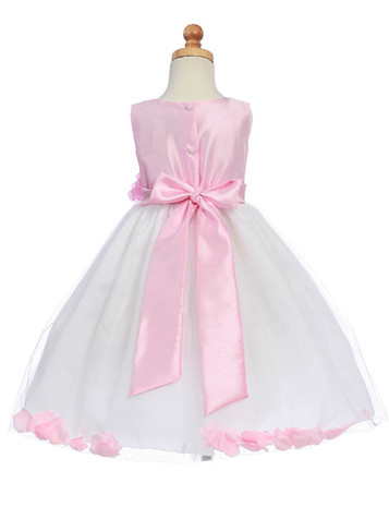 Girls Ruby Velvet Bodice w/ Plum Tulle Dress - Pink Princess