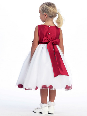 Girls Ruby Velvet Bodice w/ Plum Tulle Dress - Pink Princess