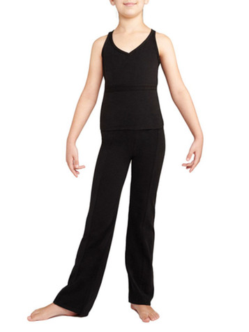 Danskin Black Cross Back Cami Top Danskin Black Cross Back Cami Top