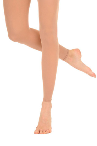danskin light toast tights