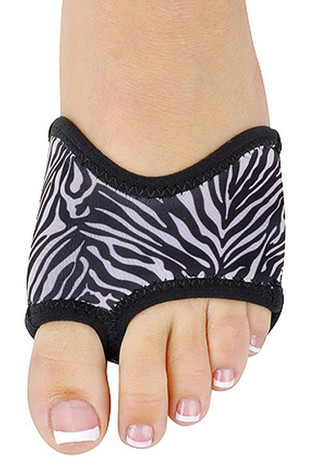 Neoprene Zebra Print Half Sole-FINAL SALE Neoprene Zebra Print Half Sole-FINAL SALE