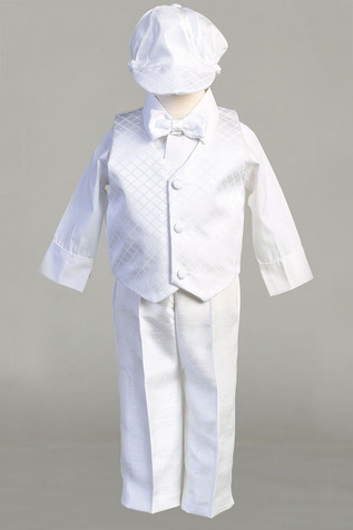 Swea Pea & Lilli Diamond Jacquard Vest w/ Shantung Pant Swea Pea & Lilli Diamond Jacquard Vest w/ Shantung Pant