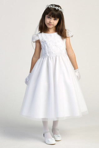 Swea Pea & Lili SP182 Corded Tulle Bodice w/ Sequins Swea Pea & Lili SP182 Corded Tulle Bodice w/ Sequins
