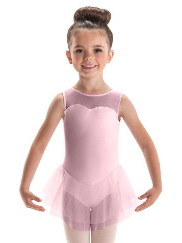 Motionwear Pink Sweetheart Tank Double Skirted Leotard-FINAL SALE Motionwear Pink Sweetheart Tank Double Skirted Leotard-FINAL SALE