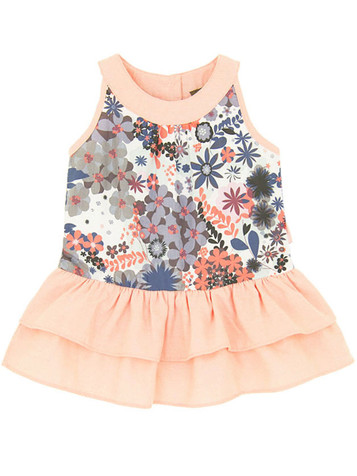 rabbitmoon Charisma Sleeveless Dress w/ Ruffle Skirt rabbitmoon Charisma Sleeveless Dress w/ Ruffle Skirt