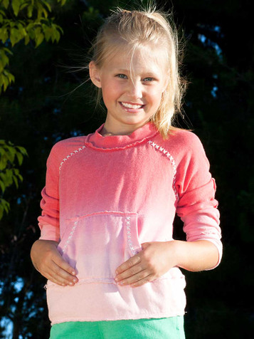 Ragdoll & Rockets Dip Dye Fleece Crop Top Ragdoll & Rockets Dip Dye Fleece Crop Top
