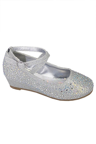 Glitter Mary Jane Shoes Gold / 12 Little Kid