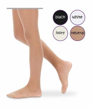Jr. Miss Pantyhose Sheer to Waist by Jefferies Socks Jr. Miss Pantyhose Sheer to Waist by Jefferies Socks