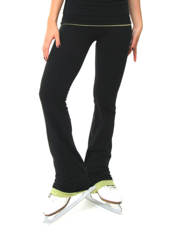 Se_Ku Boot Cut Cotton & Lycra Pants w/ Trim Se_Ku Boot Cut Cotton & Lycra Pants w/ Trim