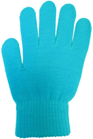 ChloeNoel GV22 Turquoise Solid Skate Glove ChloeNoel GV22 Turquoise Solid Skate Glove