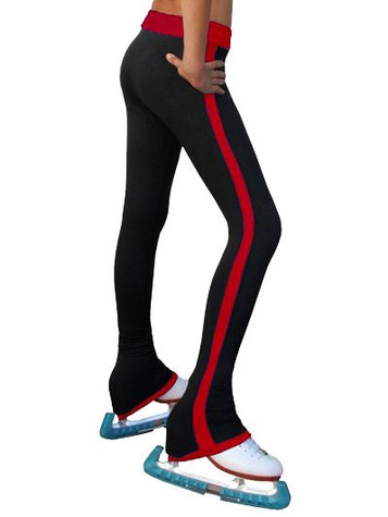 ChloeNoel Red Side Stripe Pants ChloeNoel Red Side Stripe Pants