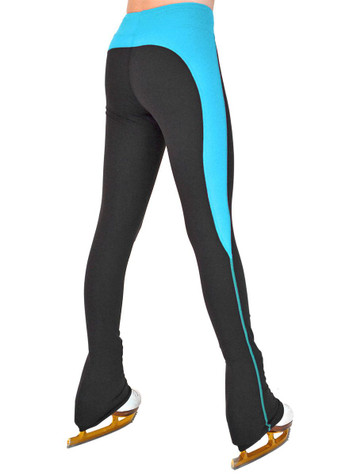ChloeNoel Turquoise Supplex Rider Style Skate Pants ChloeNoel Turquoise Supplex Rider Style Skate Pants