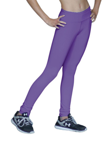 Periwinkle ChloeNoel Solid Color Skinny Yoga Off Ice Elite Pant w/ Front Pocket