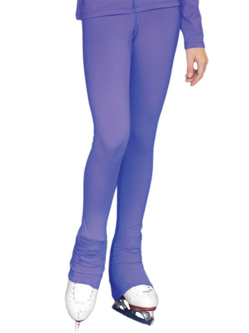 Periwinkle ChloeNoel Solid Color Over The Heel Elite Skating Pants w/ Front Pocket Periwinkle ChloeNoel Solid Color Over The Heel Elite Skating Pants w/ Front Pocket