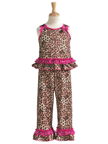 Laura Dare Raspberry Skins Tie Top PJ Laura Dare Raspberry Skins Tie Top PJ