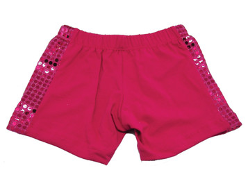 Fuchsia Sequin Shorts-FINAL SALE Fuchsia Sequin Shorts-FINAL SALE