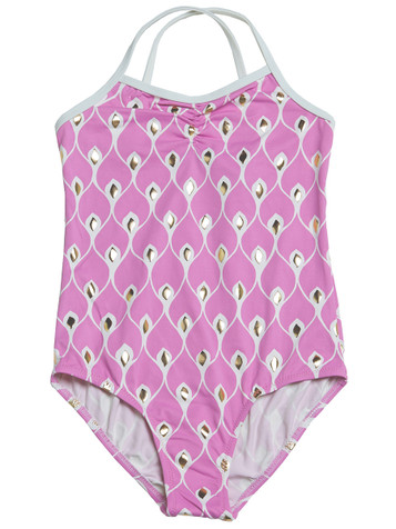 Stella Cove Jagger Pink w/ Gold  & Cream 1PC Bathing Suit Stella Cove Jagger Pink w/ Gold  & Cream 1PC Bathing Suit